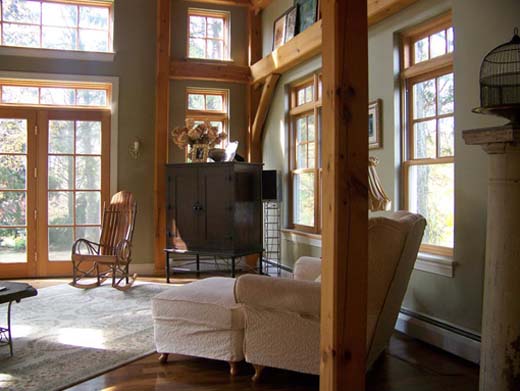 Timber Frame Greatroom